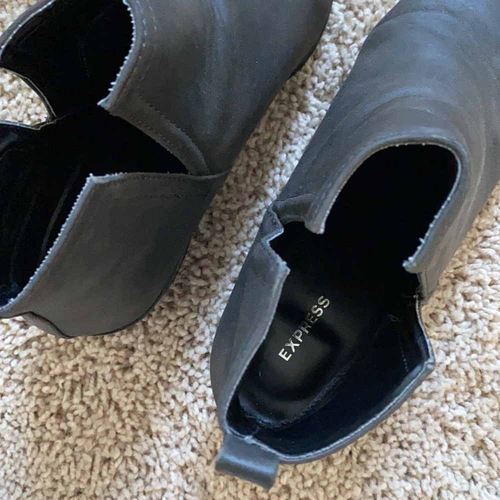 Gray booties - Picture 4 of 5